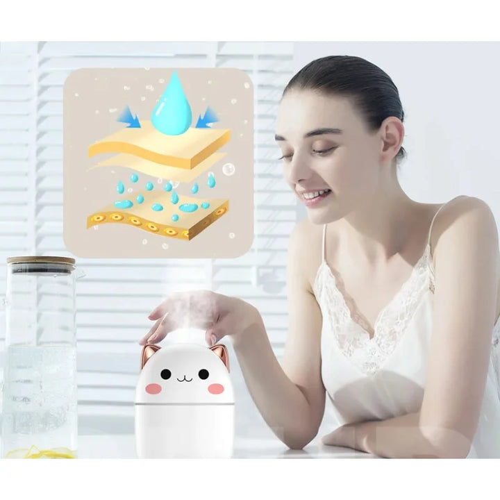 Cute Cat Humidifier.